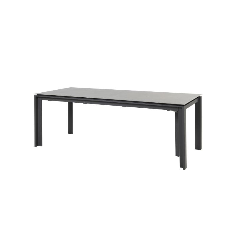 Taste by 4 seasons Optimum uitschuifbare eettafel antraciet, met keramisch tafelblad 160-220-280 x 95 cm