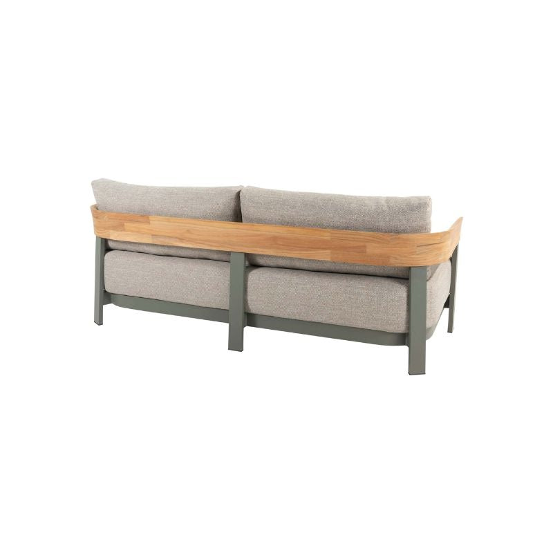 4 Seasons Outdoor Varenna 3-zits lounge bank olive incl. 3 kussens