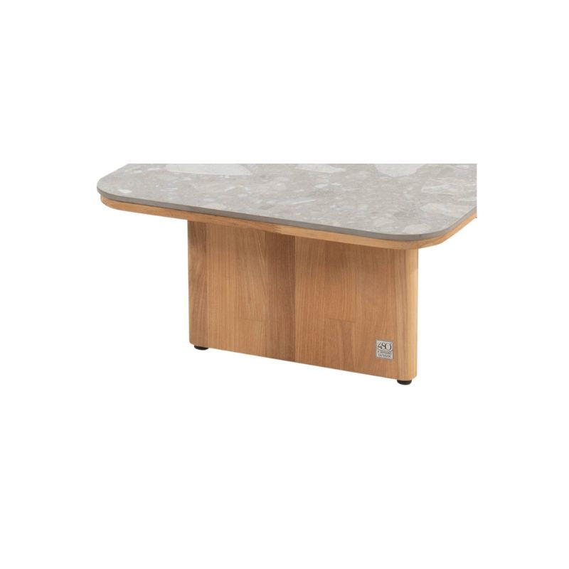 4 Seasons Outdoor Lucas salontafel 120 x 60 x 30 cm Keramiek terrazzo