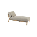 4 Seasons Outdoor Lucas ligbed teak incl. 3 kussens