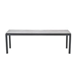 Garden Impressions Domingo tafel 230x100xh76 antraciet frame centostone sicillian grey