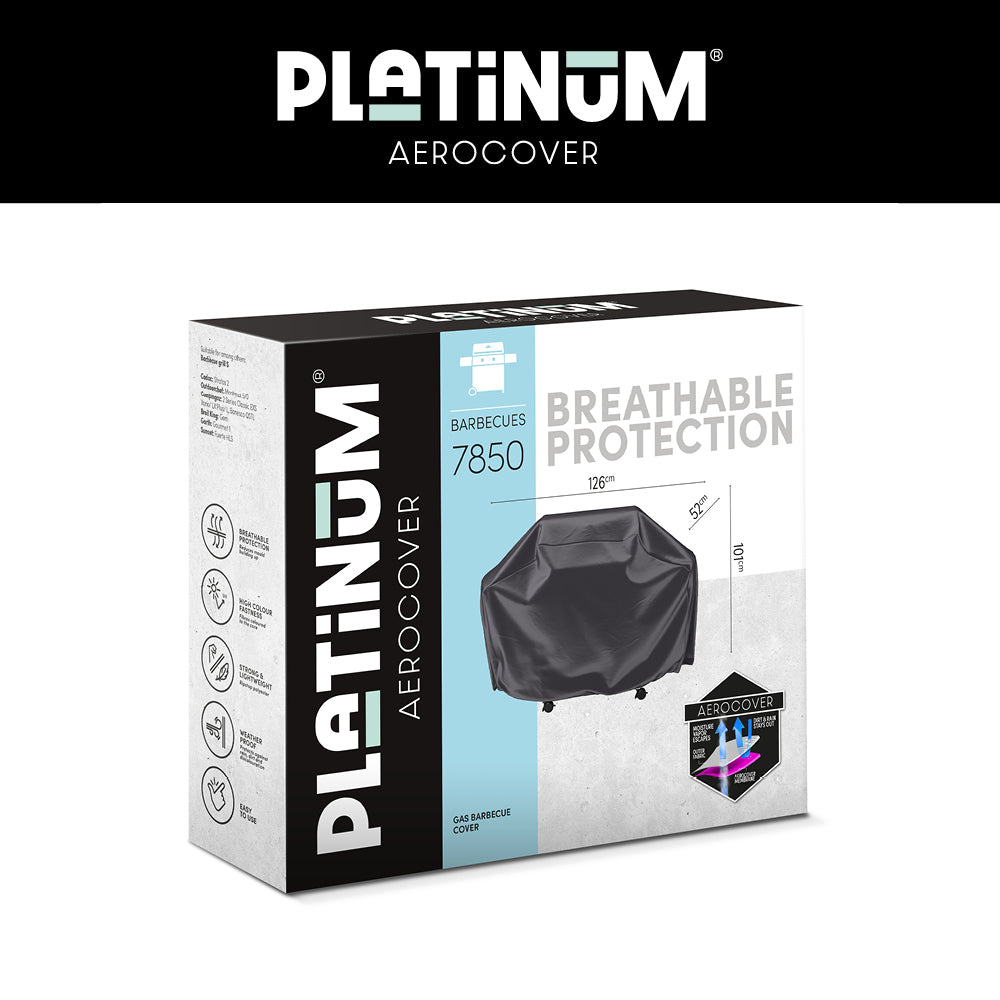 Platinum AeroCover Gasbarbecue hoes 7850 126x52xH101