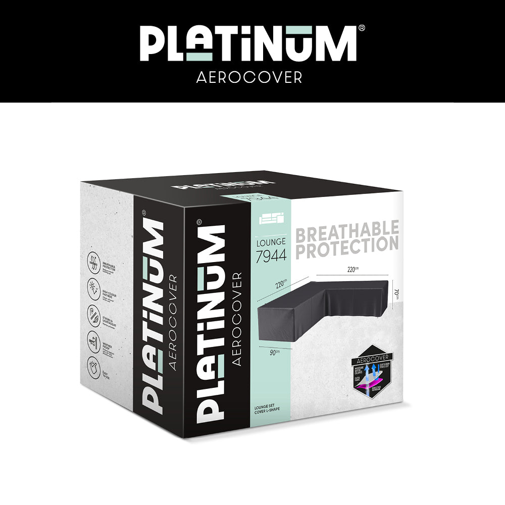 Platinum AeroCover Loungesethoes hoekset 7944 220x220x90xH70