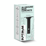 Platinum in-ground base XL concrete antraciet