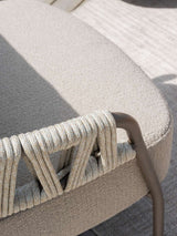 Taste 4SO Calma chaise lounge bank terre zonder salontafel