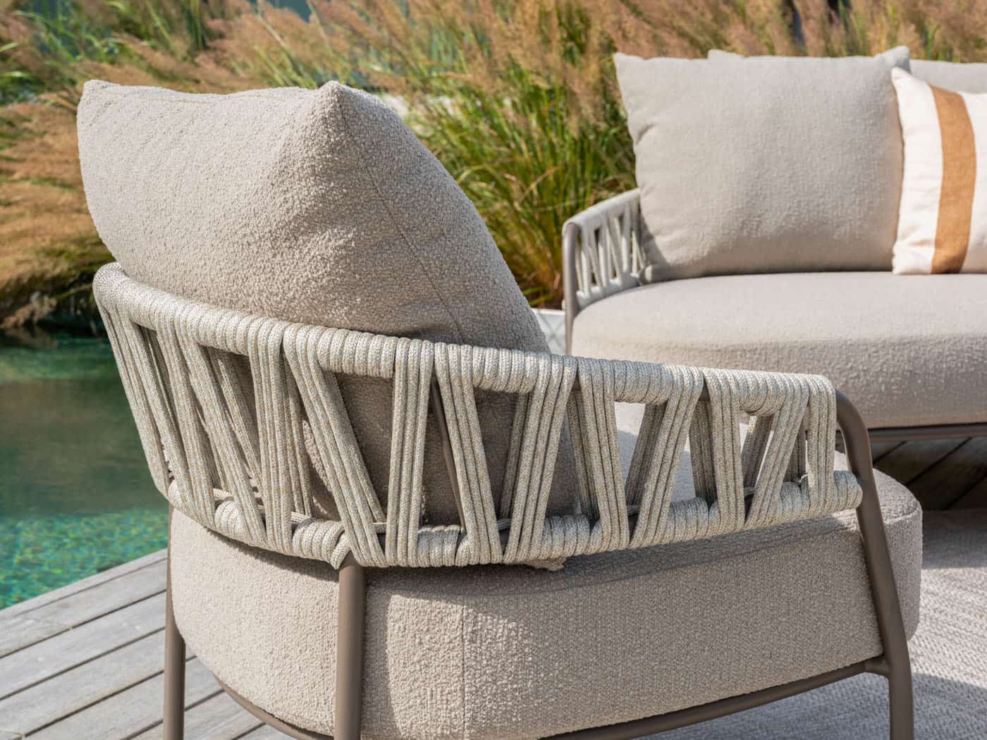 Taste 4SO Calma chaise lounge bank terre zonder salontafel