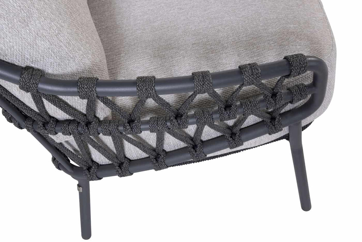 4 Seasons Outdoor Calpi low dining stoel incl. 2 kussens