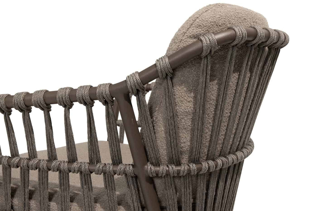 4 Seasons Outdoor Capalbio high dining stoel + Taste 4SO Liam high dining tafel met keramisch blad 220 cm