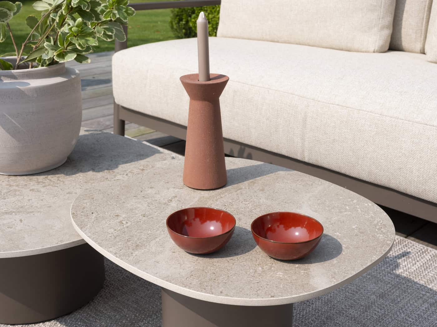 4 Seasons Outdoor Sofie salontafel 70 x 80 cm.