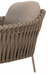 4 Seasons Outdoor Comino low dining stoel incl. 2 kussens