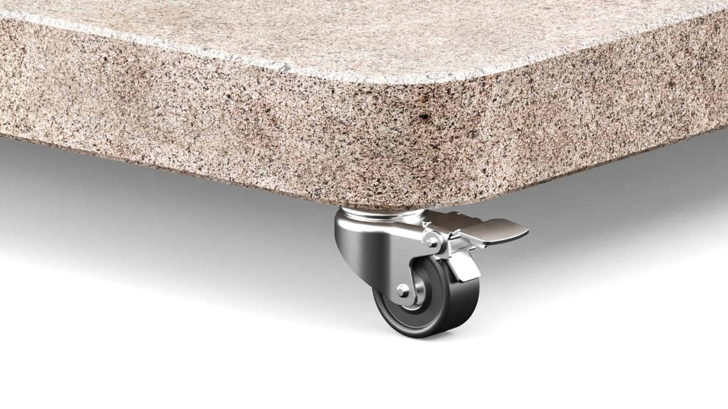 Platinum Venezia round edge 90kg Beige polished Graniet