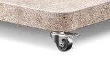 Platinum Venezia round edge 90kg Beige polished Graniet