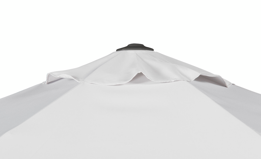 Platinum stokparasol Lisboa 210x150 antraciet frame olijf doek