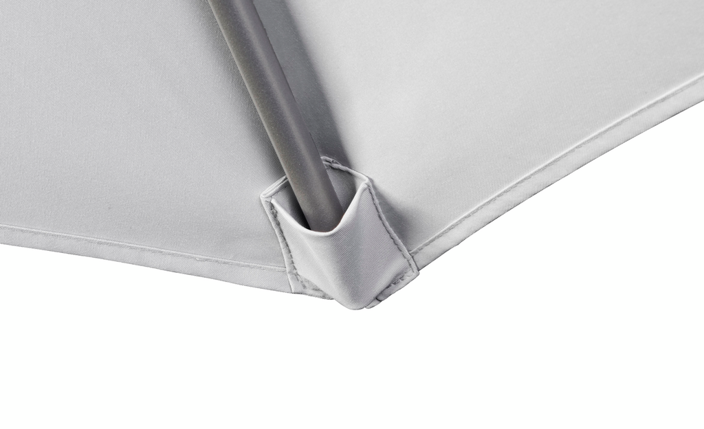 Platinum stokparasol Lisboa 210x150 antraciet frame olijf doek