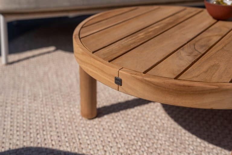 4 Seasons Outdoor Finn salontafel teak 60 cm. Ø (H 32)