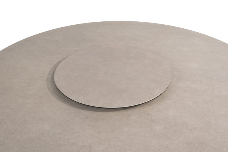 Taste 4SO Donato lazy susan 60 cm. met geprint keramiek blad latte