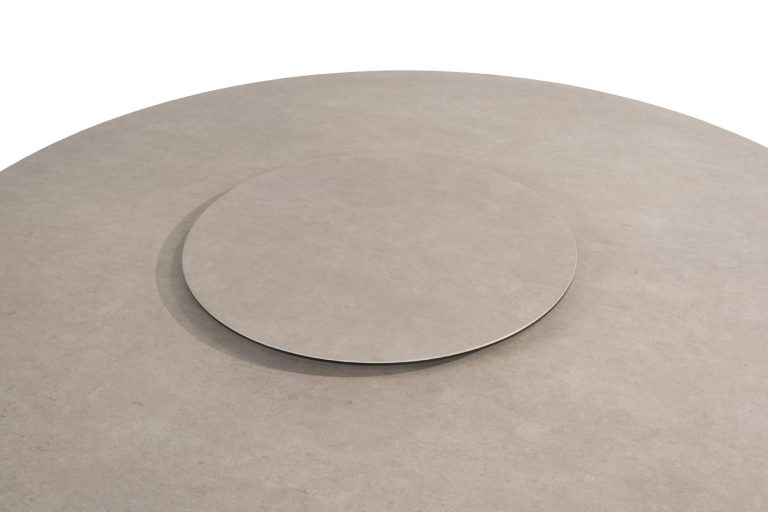 Taste by 4 seasons Donato lazy susan 60 cm. met geprint keramiek blad latte