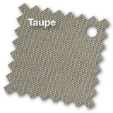 Platinum Riva Ø300 antraciet frame taupe doek