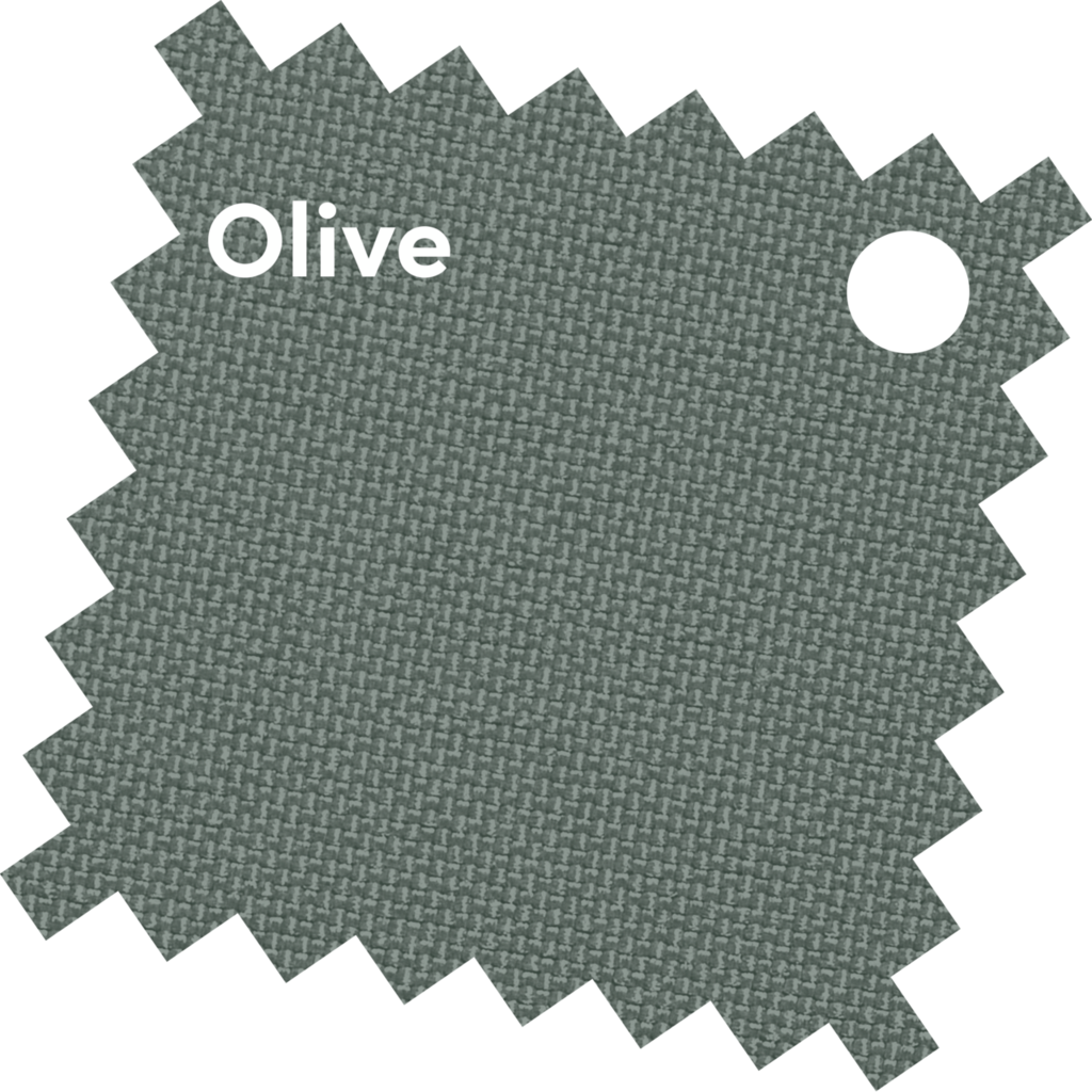 Platinum Riva Ø300 antraciet frame olive doek