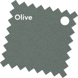 Platinum Riva Ø300 antraciet frame olive doek