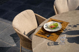 Taste 4SO Prado eettafel keramisch tafelblad latte 160 cm Ø