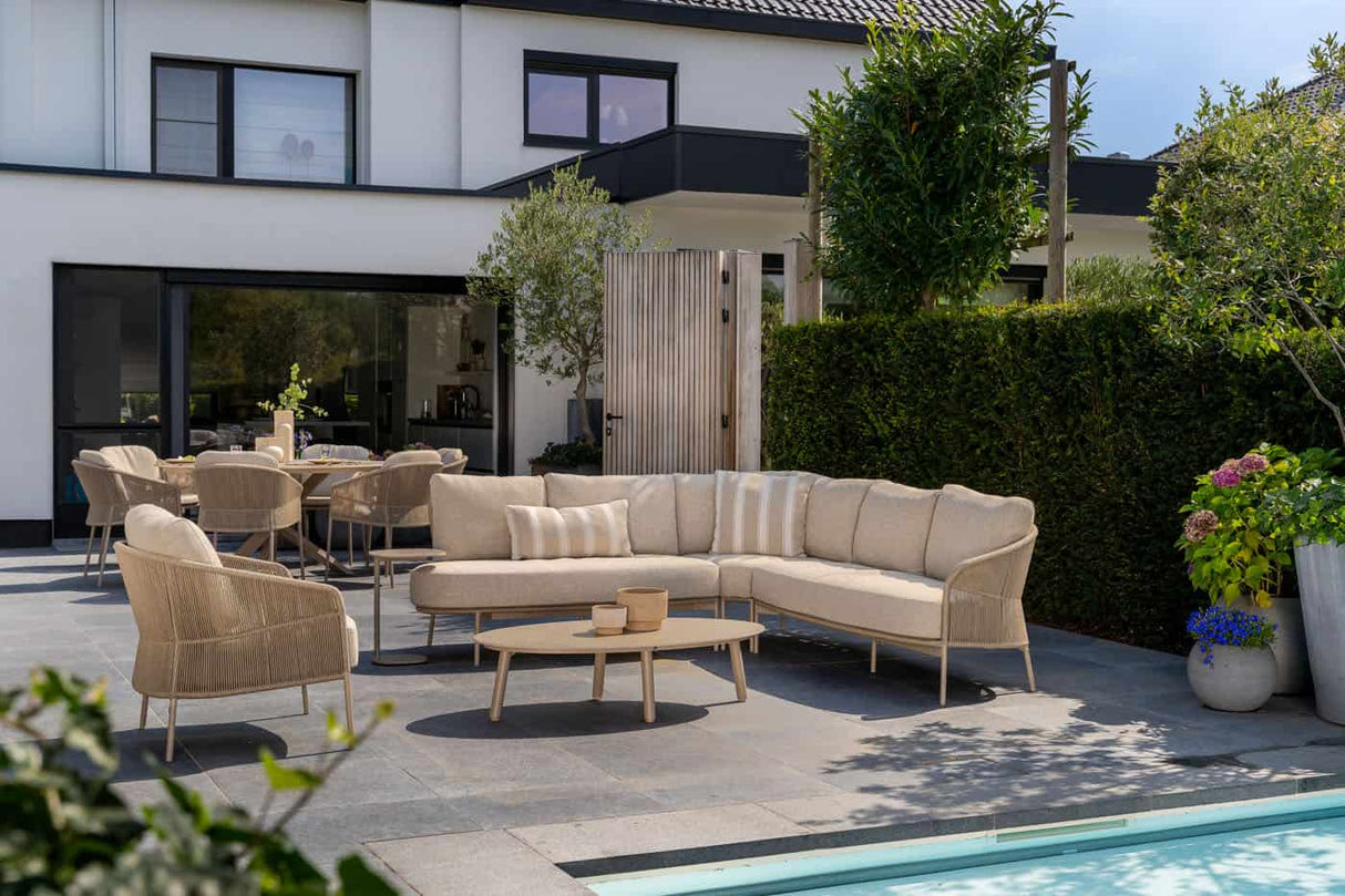 Taste 4SO Florence modulaire loungebank latte zonder salontafel