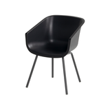 Hartman Amalia rondo stoel zwart 55x58x80 cm