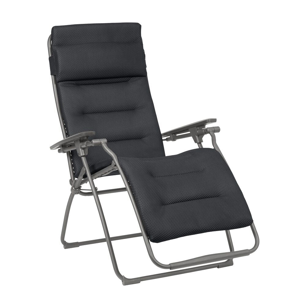 Lafuma Futura gepolsterde BeComfort Zero-Gravity Relaxstoel dark grey