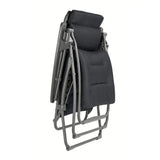 Lafuma Futura gepolsterde BeComfort Zero-Gravity Relaxstoel dark grey