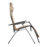 Lafuma Futura XL gepolsterde BeComfort Zero-Gravity Relaxstoel moka