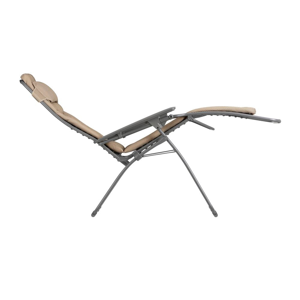 Lafuma Futura XL gepolsterde BeComfort Zero-Gravity Relaxstoel moka