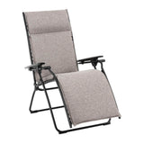 Lafuma Evolution Nikson gepolsterde Zero-Gravity Relaxstoel cendre tube noir