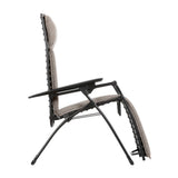 Lafuma Evolution Nikson gepolsterde Zero-Gravity Relaxstoel cendre tube noir