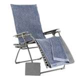 Lafuma ALL IN ONE Evolution relaxstoel silver tube titane