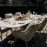 Lago Garda diningstoel latte-beige