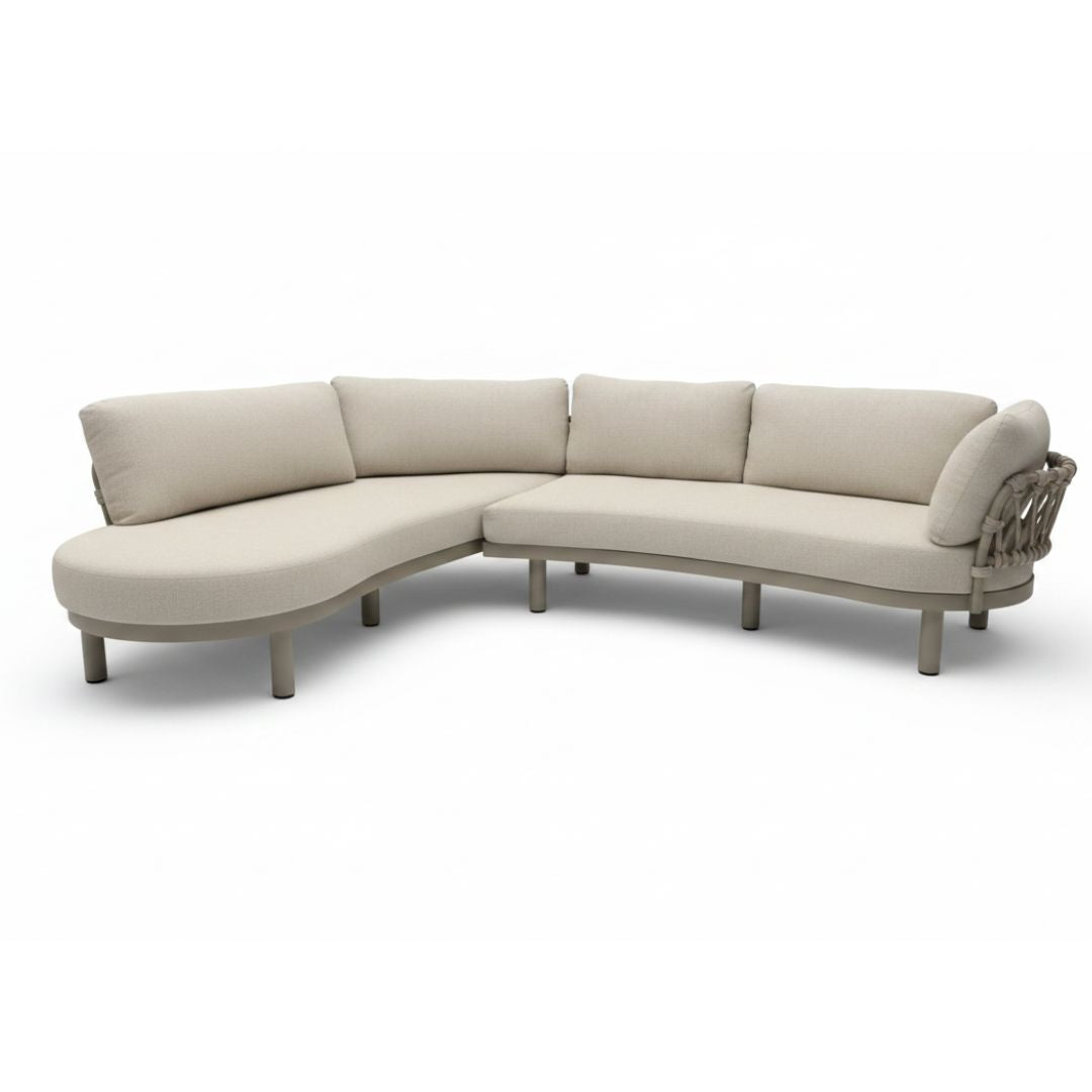 Lago Bardolino Lounge-hoekset Latte-Beige