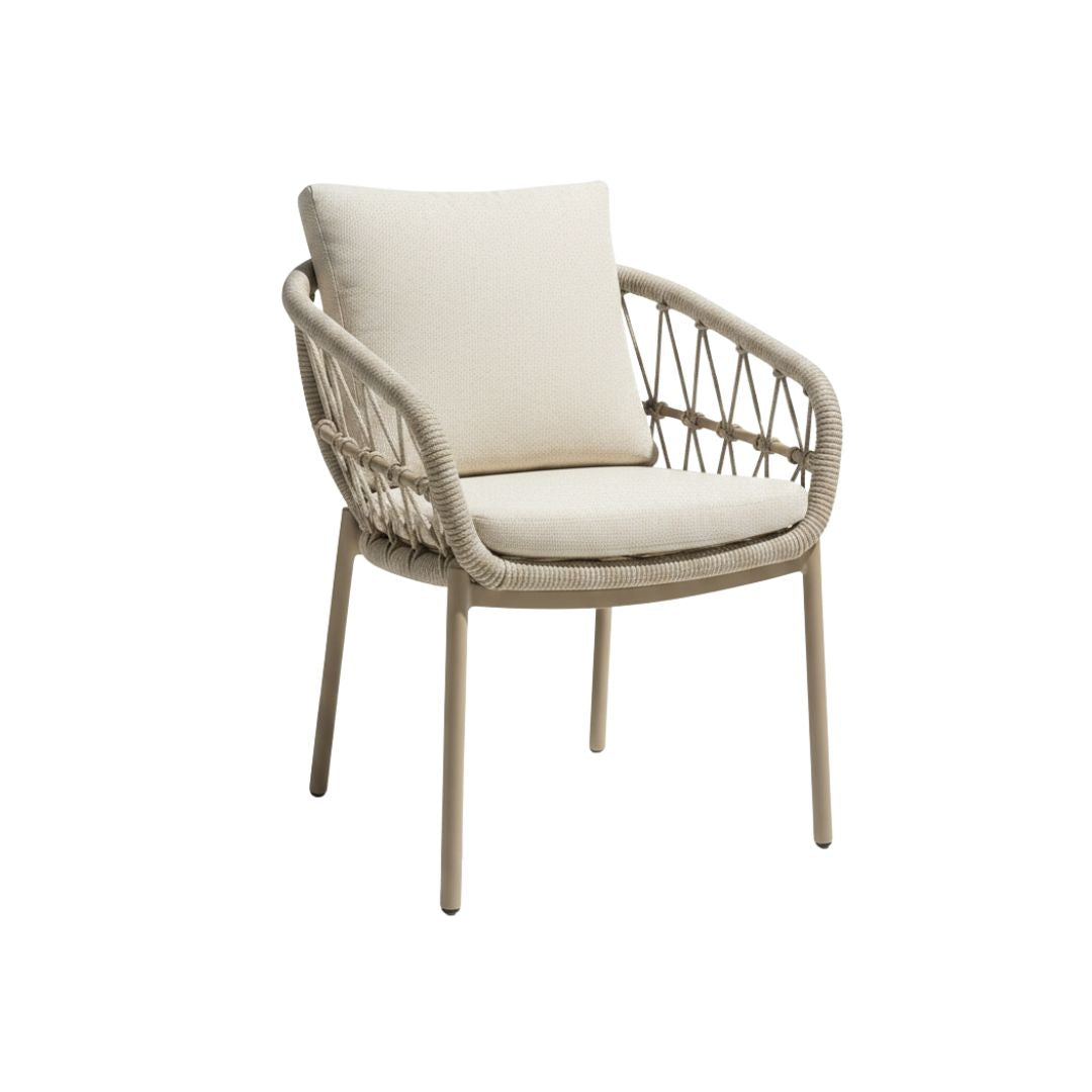 Lago Lazise diningstoel latte-beige