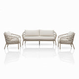 Lago Lazise sofaset latte-beige 3-delig