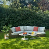 Lago Poppino Lounge-hoekset wicker