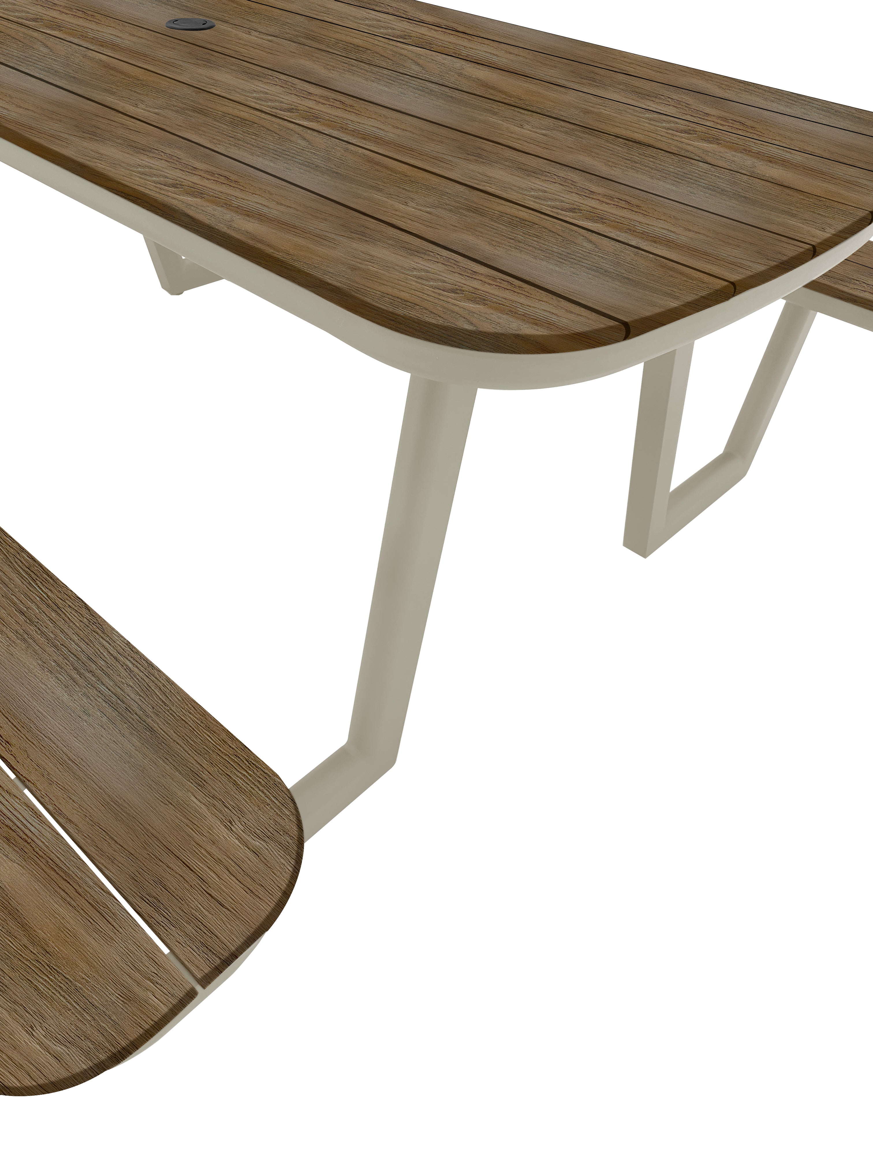 Sensline Lazio picknicktafel 200 cm – robuust design