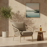 Lago Lazise lowdining-/loungestoel latte-beige