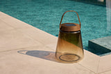 Suns Luna solar lamp M Bronze | Smokey glass | automatic switch