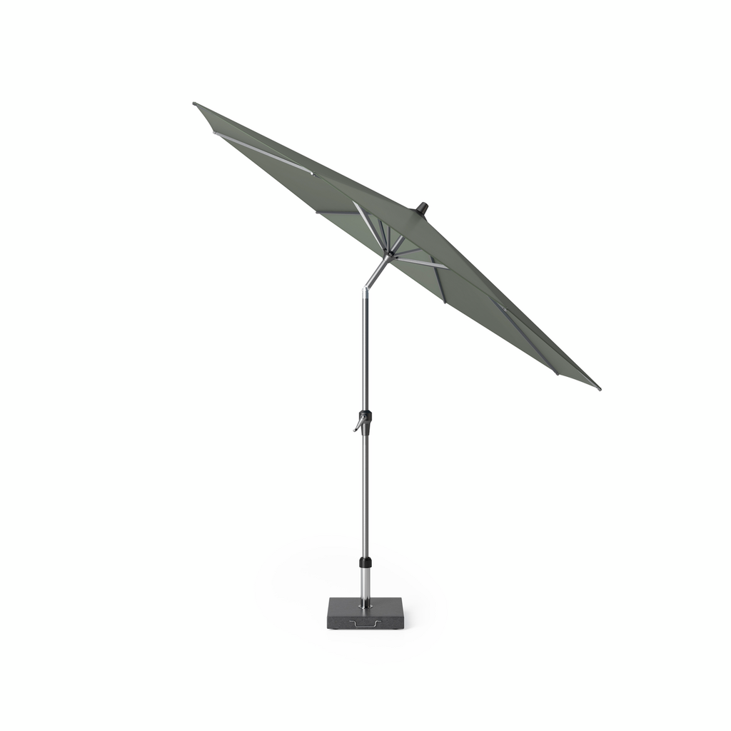 Platinum Riva Ø300 antraciet frame olive doek