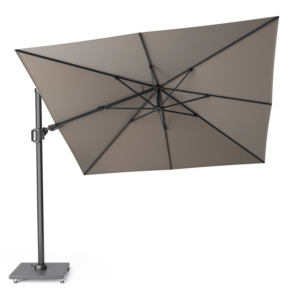 Platinum Challenger T² 300x300cm  premium antraciet frame Manhattan doek