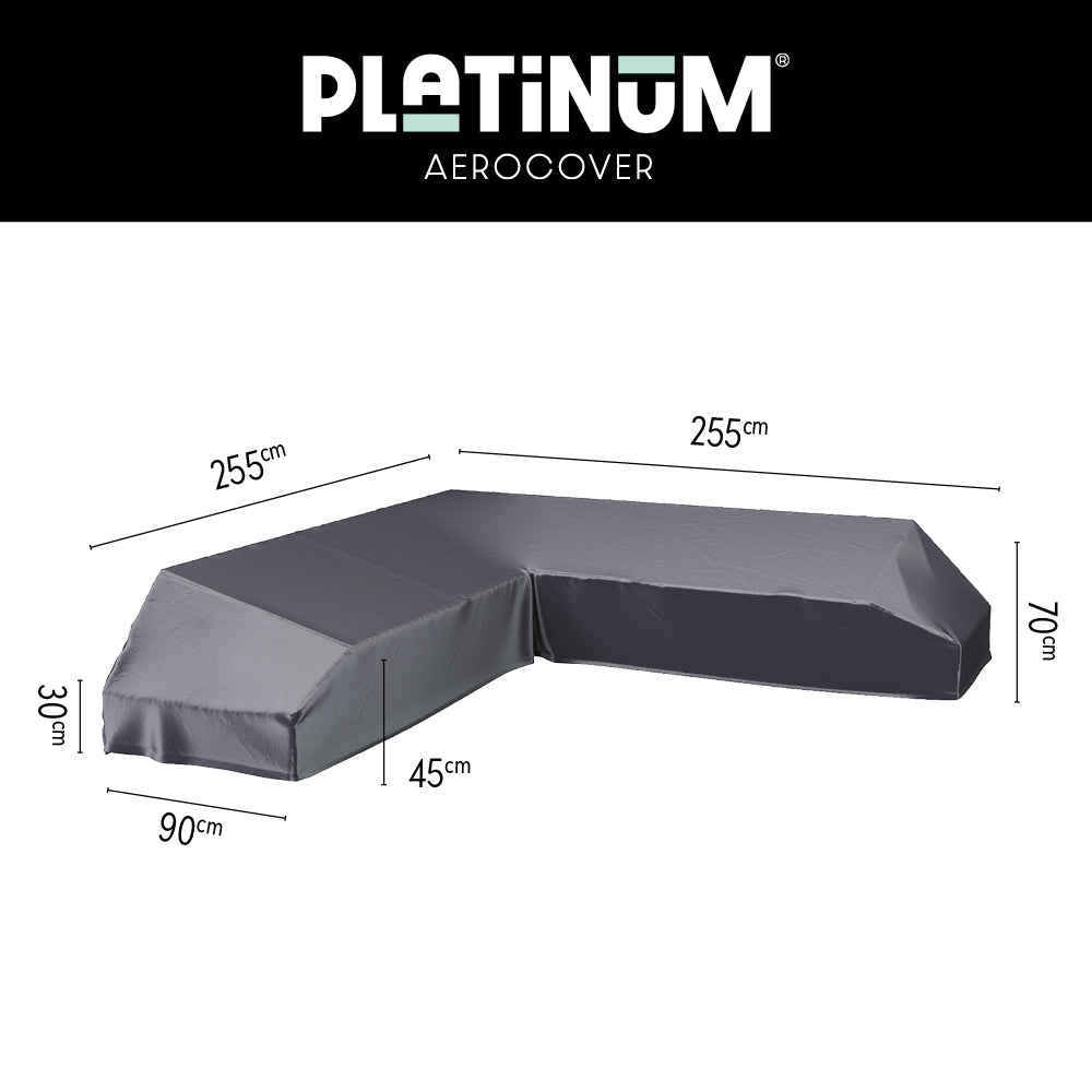 Platinum AeroCover Loungeset platformhoes 7880 255x255x90xH30/45/70