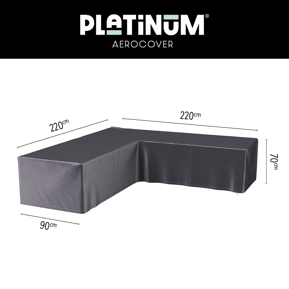 Platinum AeroCover Loungesethoes hoekset 7944 220x220x90xH70