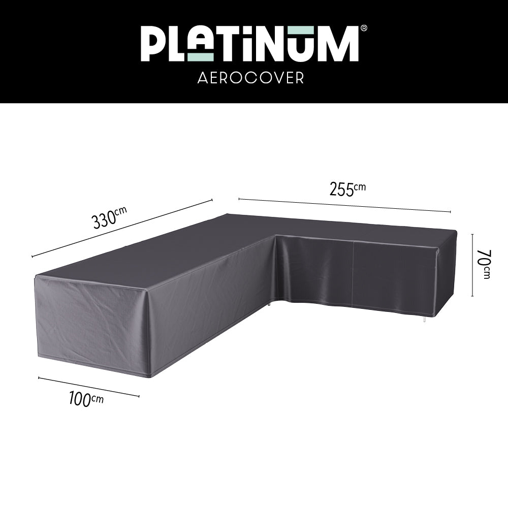 Platinum AeroCover Loungesethoes hoekset rechts 7947 330x255x100xH70