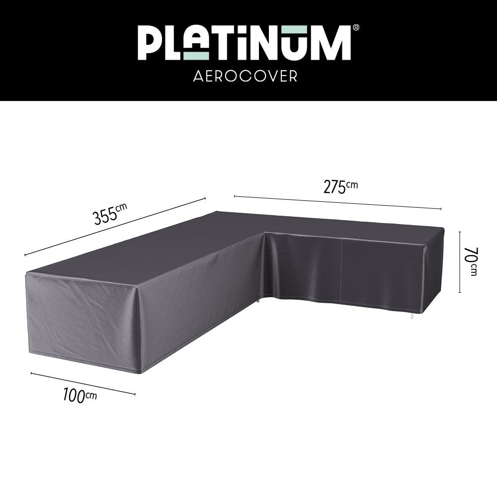 Platinum Aerocover Loungesethoes Hoekset 7949 355x275x100xh70 Rechts