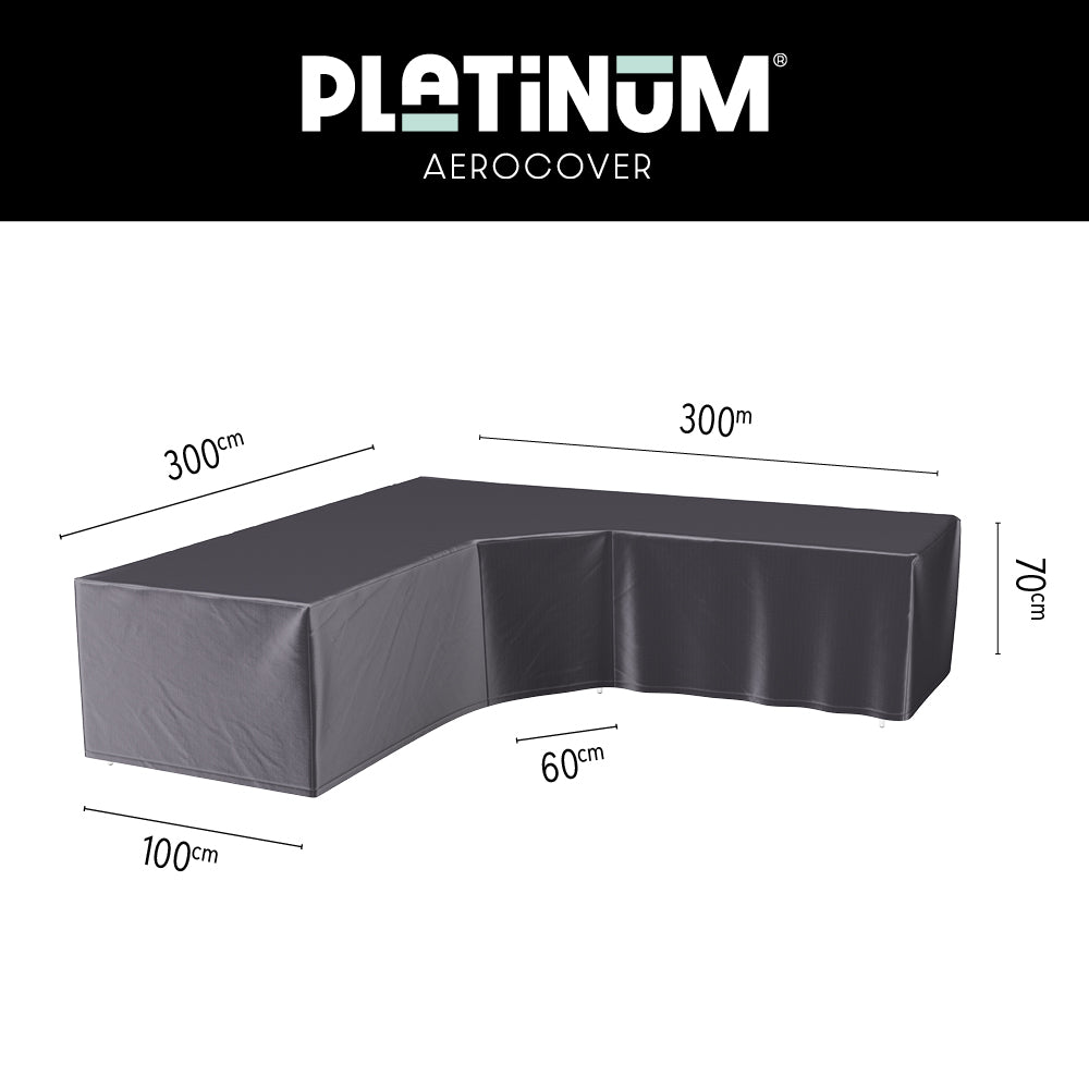 Platinum AeroCover Loungesethoes hoekset trapeze 7952 300x300x85xH65/90