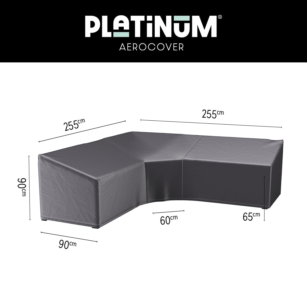 Platinum AeroCover Loungesethoes hoekset trapeze 7955 255x255x85xH65/90